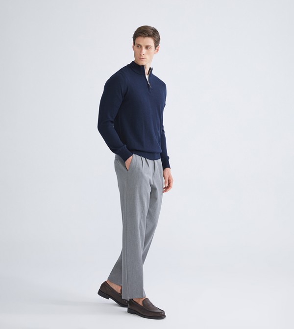 اٍل سي واي كيكي ملابس - كحلي Sweaters