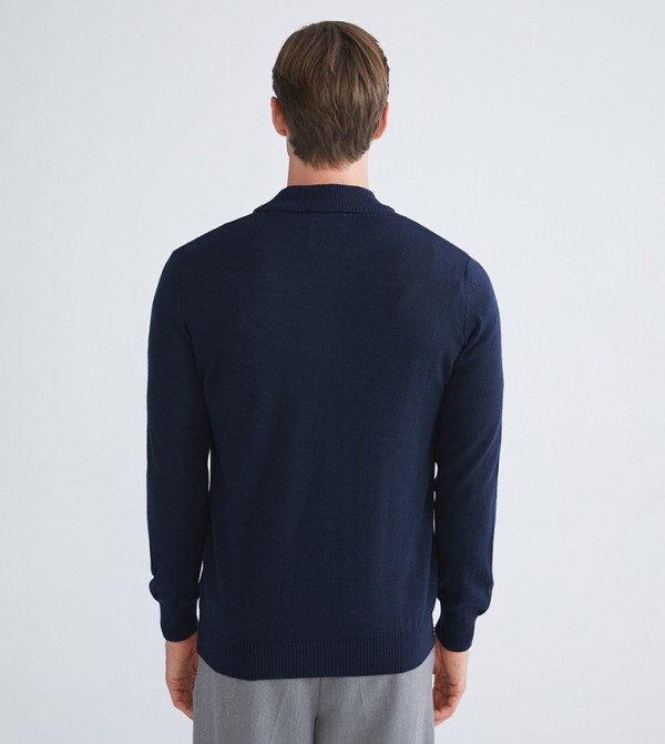 اٍل سي واي كيكي ملابس - كحلي Sweaters