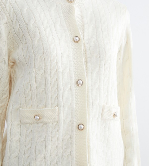 LC Waikiki LC Waikiki - Ecru Cardigans