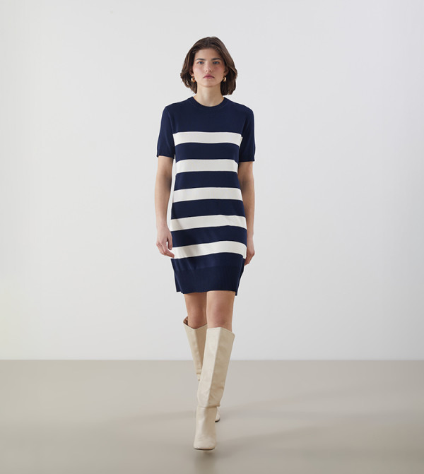 LC Waikiki  - White Shirt & T-Shirt Dresses