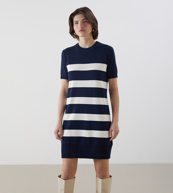 LC Waikiki  - White Shirt & T-Shirt Dresses