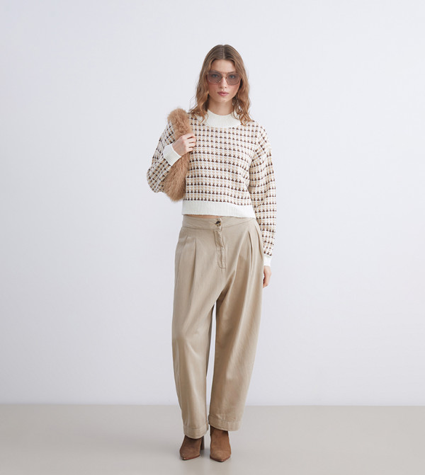 اٍل سي واي كيكي ملابس - جلد الجمل Cropped Tops