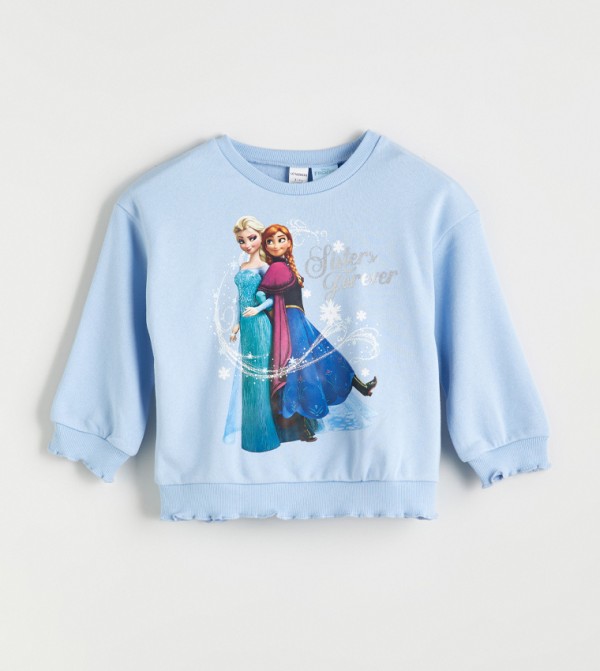 LC Waikiki  Winterwear & Outerwear - Light Blue Sweatshirts