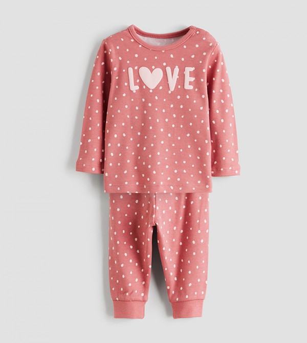 اٍل سي واي كيكي  ملابس - وردي مجموعات بلايز وبيجامة