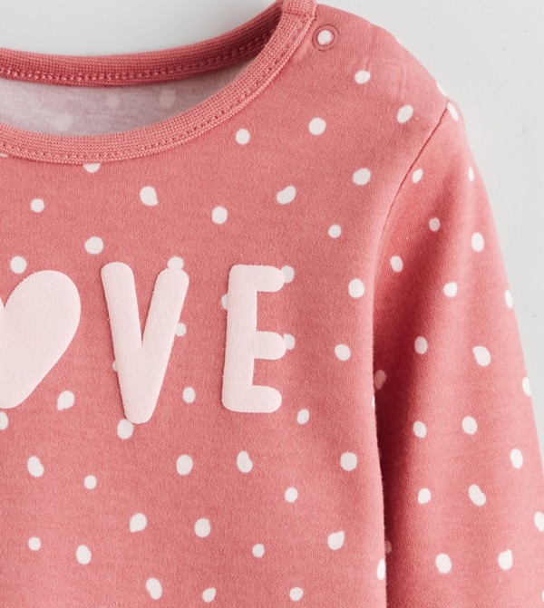 اٍل سي واي كيكي  ملابس - وردي مجموعات بلايز وبيجامة