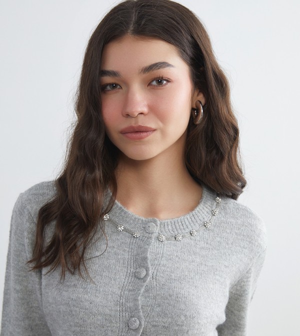 LC Waikiki  - Grey Cardigans