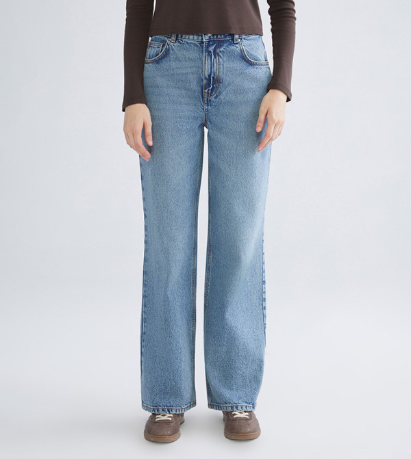 LC Waikiki  Jeans - Blue Wide Leg Jeans