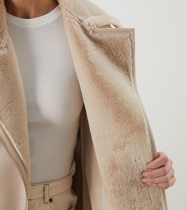 اٍل سي واي كيكي ﻦﺳﺍﺀ - بيج معاطف