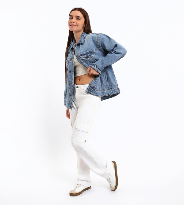 LC Waikiki LC Waikiki - Blue Denim Jackets