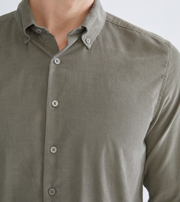 LC Waikiki Shirts - Khaki Long Sleeves