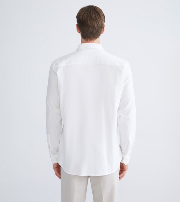 LC Waikiki  Formal Shirts - White Long Sleeves