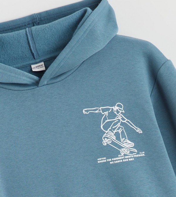 LC Waikiki Winterwear & Outerwear - Blue Hoodies