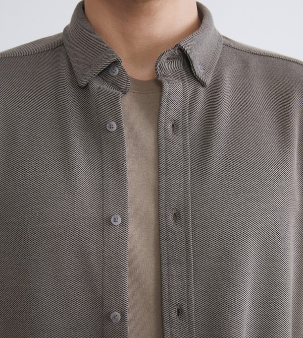 LC Waikiki Shirts - Light Green Long Sleeves