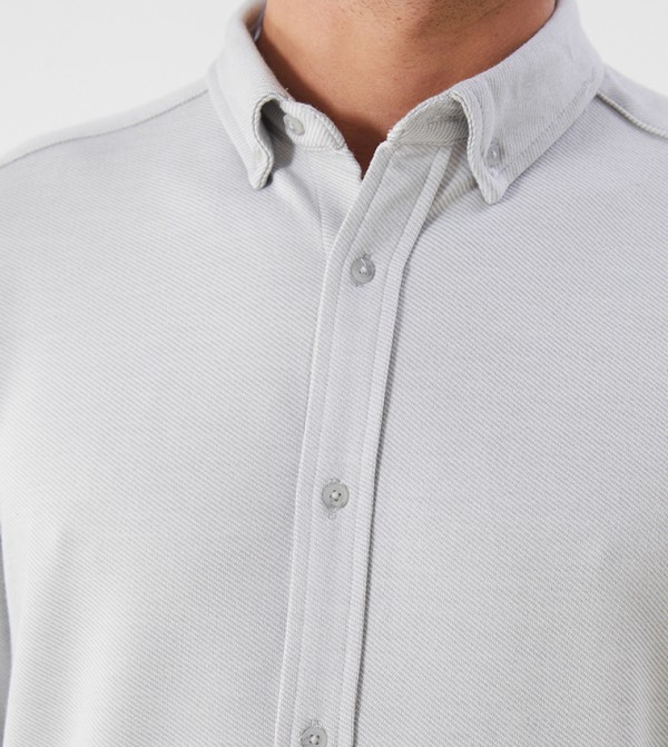 LC Waikiki  Shirts - Grey Long Sleeves