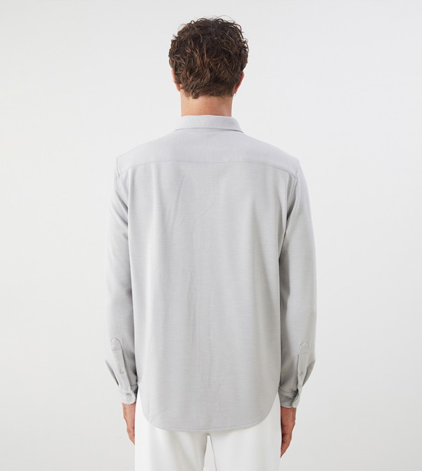 LC Waikiki  Shirts - Grey Long Sleeves