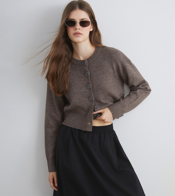 LC Waikiki Clothing - Brown Cardigans