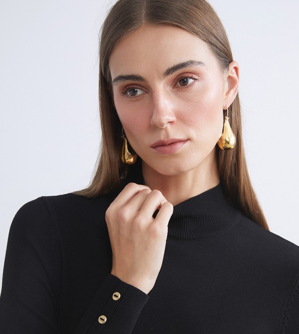 LC Waikiki LC Waikiki - Black Turtle neck Sweaters