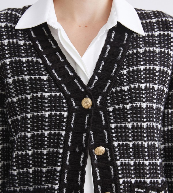 LC Waikiki Sweaters & Cardigans - Black Cardigans