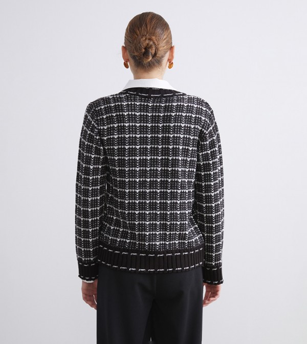 LC Waikiki Sweaters & Cardigans - Black Cardigans