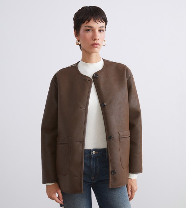 LC Waikiki Women - Brown Overcoats