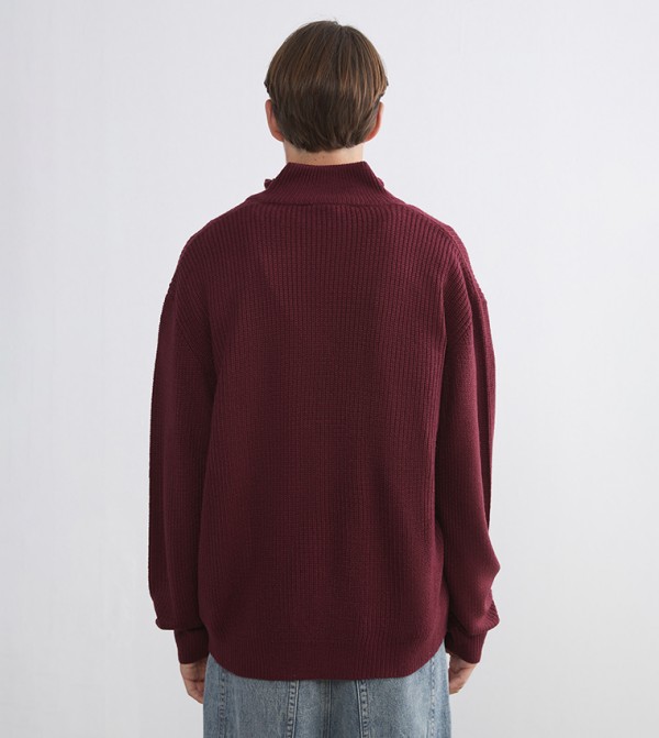 LC Waikiki  Sweaters & Cardigans - Red Sweaters