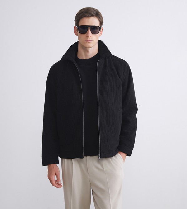 LC Waikiki  Clothing - Black Casual Jackets
