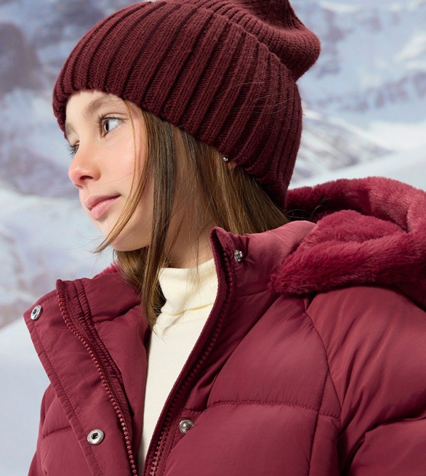 LC Waikiki  Winterwear & Outerwear - Maroon Jackets