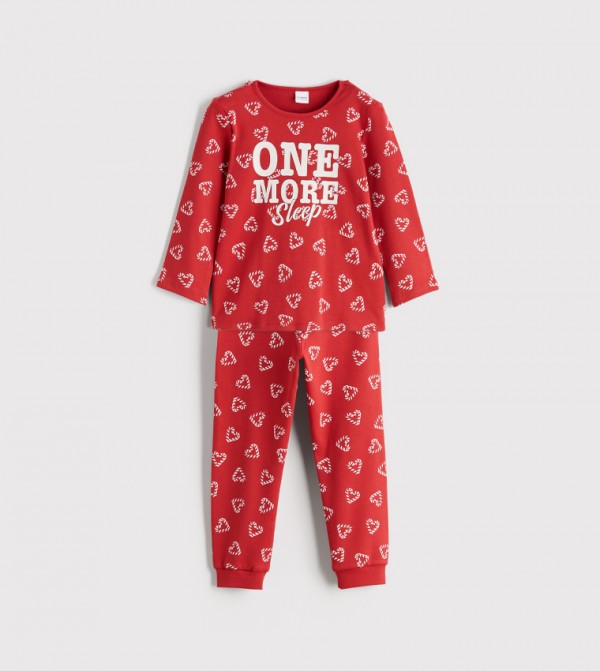 LC Waikiki  Nightwear - Red Top & Pyjama Sets