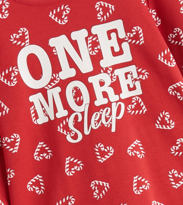 LC Waikiki  Nightwear - Red Top & Pyjama Sets