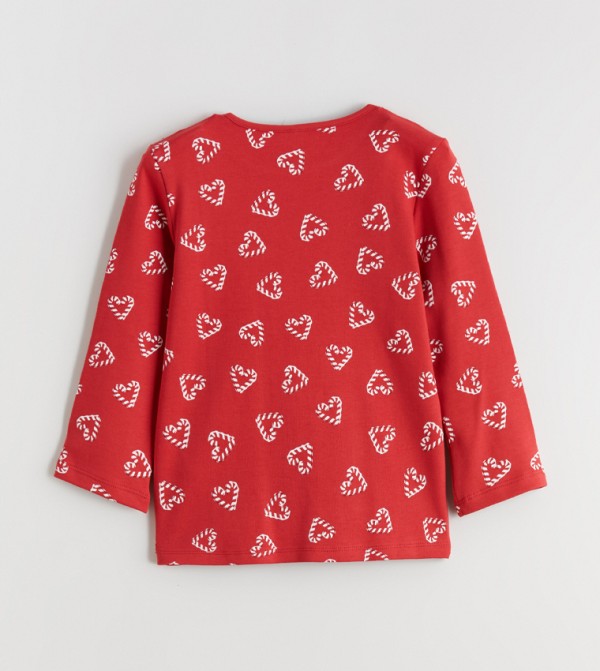 LC Waikiki  Nightwear - Red Top & Pyjama Sets