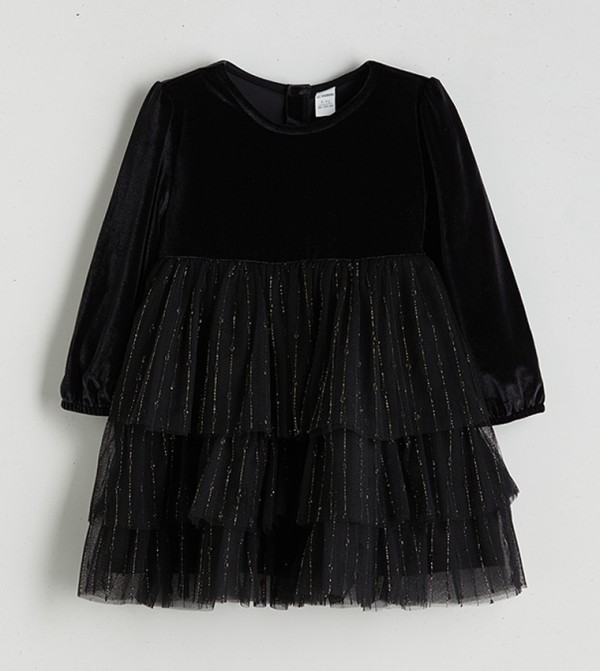 LC Waikiki Party Dress - Black Party Dress