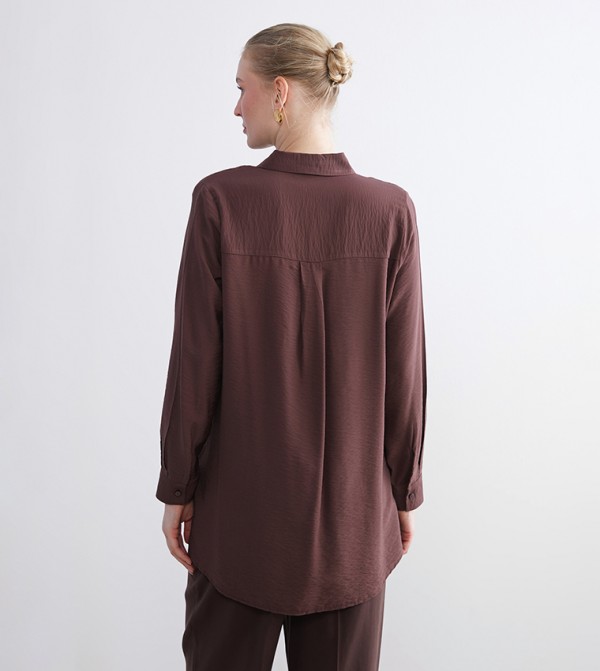 اٍل سي واي كيكي بلوزات - بني تونيكس