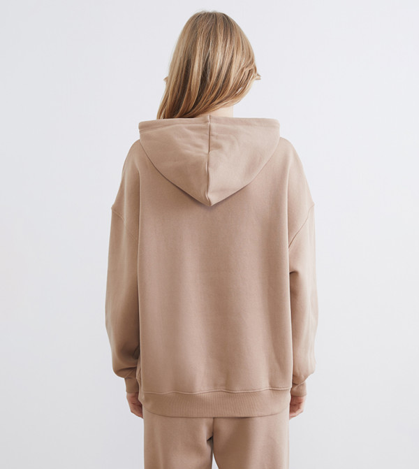 LC Waikiki  Hoodies & Sweatshirts - Taupe Sweatshirts