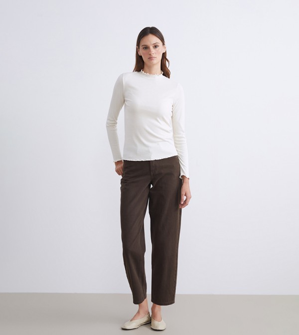 LC Waikiki  Jeans - Brown Straight Jeans