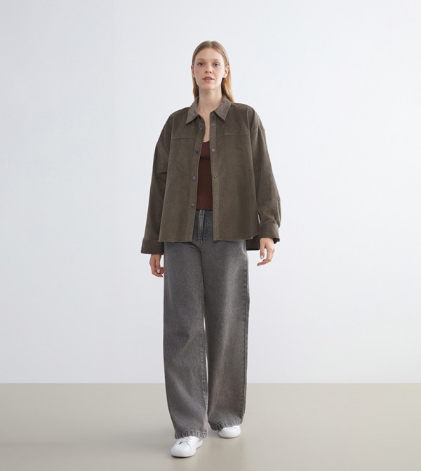 LC Waikiki  Jeans - Grey Straight Jeans