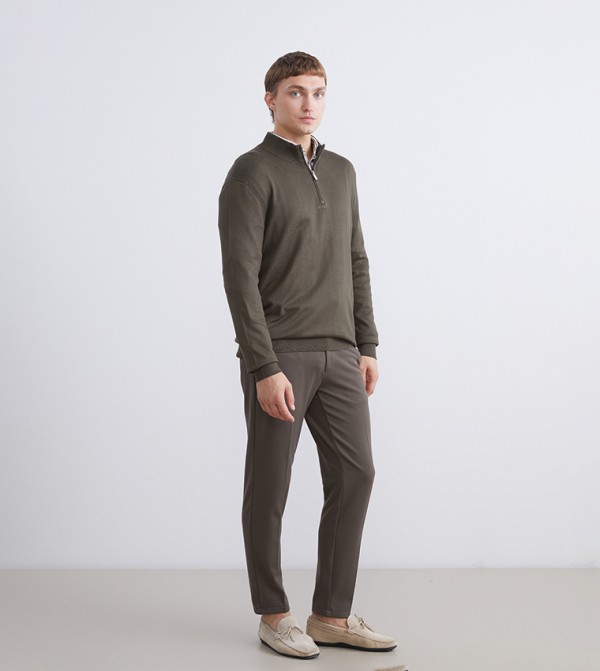 LC Waikiki LC Waikiki - Khaki Sweaters