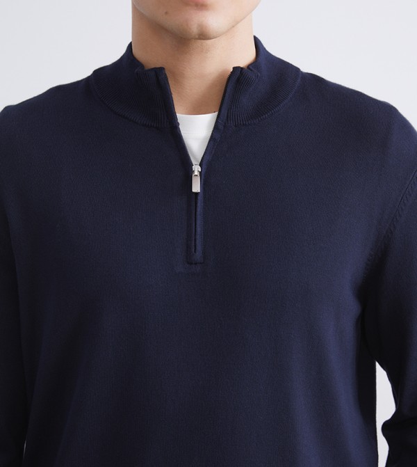 LC Waikiki  Sweaters & Cardigans - Navy Turtle neck Sweaters