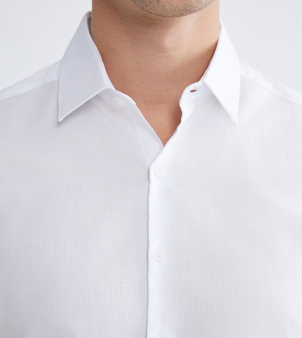 LC Waikiki  Shirts - White Long Sleeves