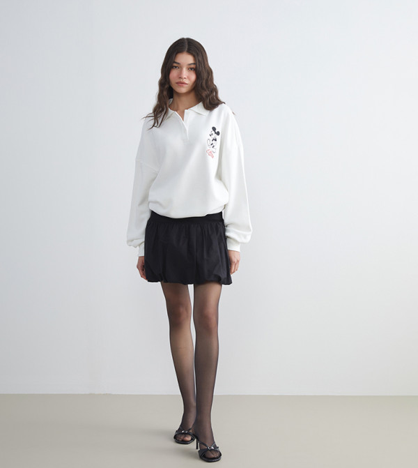 LC Waikiki  Hoodies & Sweatshirts - White Sweatshirts