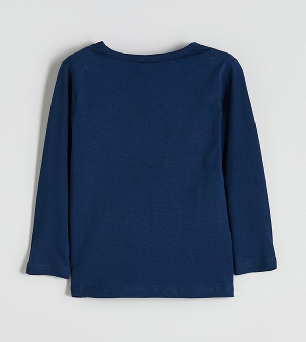 اٍل سي واي كيكي  ملابس - كحلي مجموعات بلايز وبيجامة