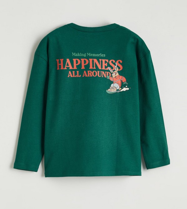 LC Waikiki  Topwear - Green T-shirts