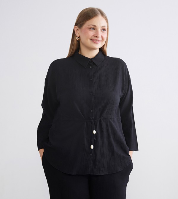 LC Waikiki Clothing - Black Shirts