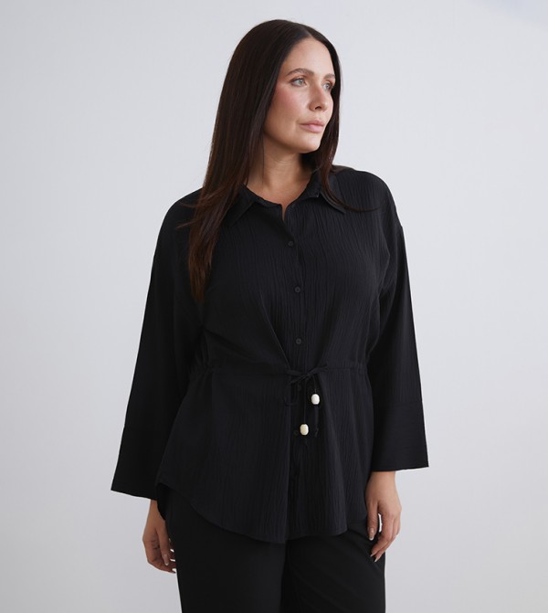 LC Waikiki Clothing - Black Shirts