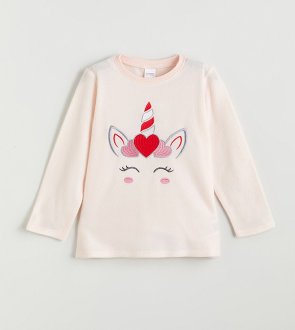 اٍل سي واي كيكي  comfy-edit - وردي مجموعات بلايز وبيجامة