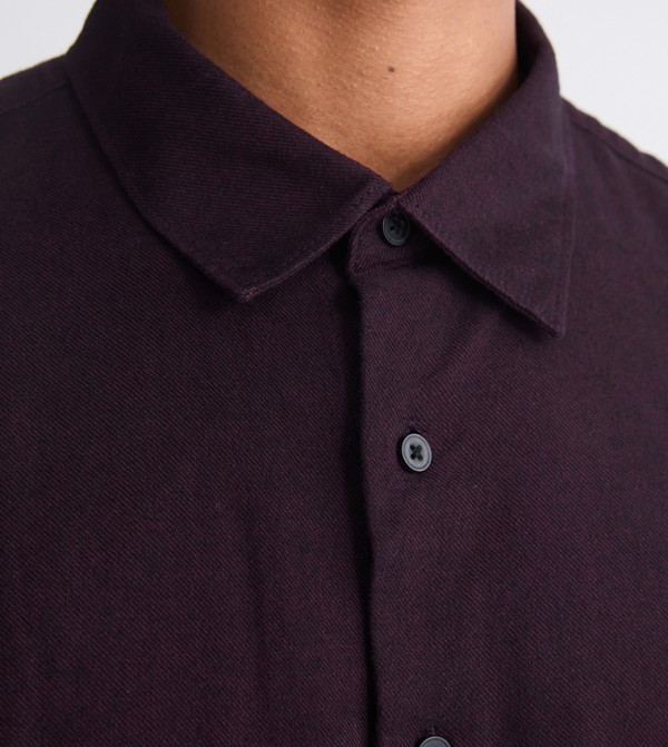 اٍل سي واي كيكي قمصان - بني محمر Long Sleeves