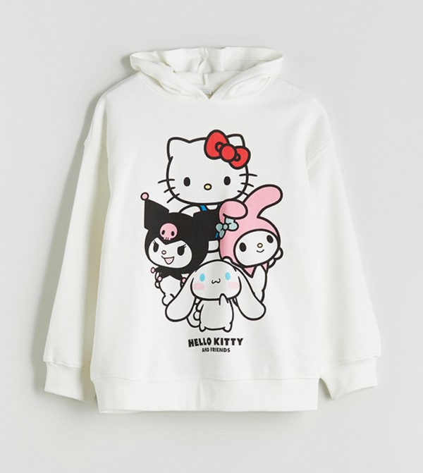 LC Waikiki Winterwear & Outerwear - Ecru Hoodies