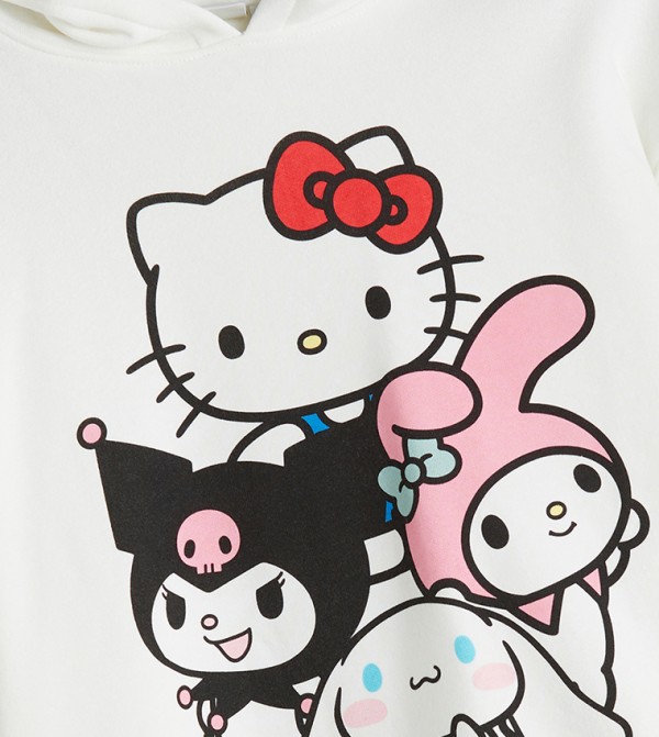 LC Waikiki Winterwear & Outerwear - Ecru Hoodies