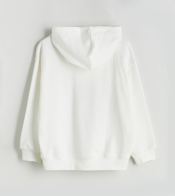 LC Waikiki Winterwear & Outerwear - Ecru Hoodies