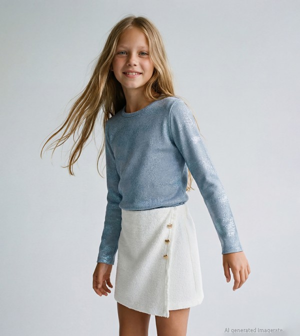 اٍل سي واي كيكي  ملابس - أزرق بلايز