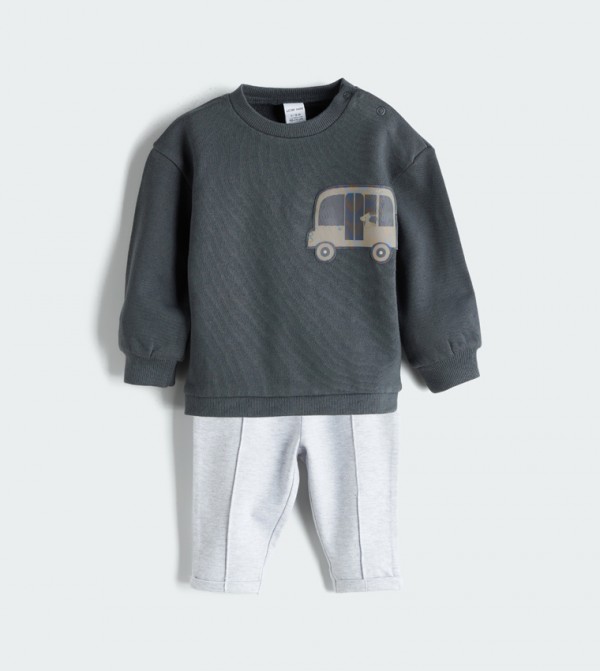 LC Waikiki  Sets - Grey Clothing Sets